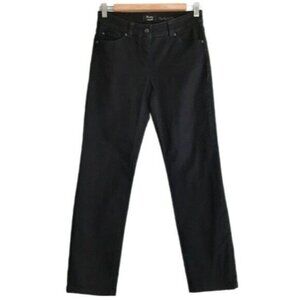 GERRY WEBER Roxy Perfect Fit Black Stretch Crop Jeans Sz 26